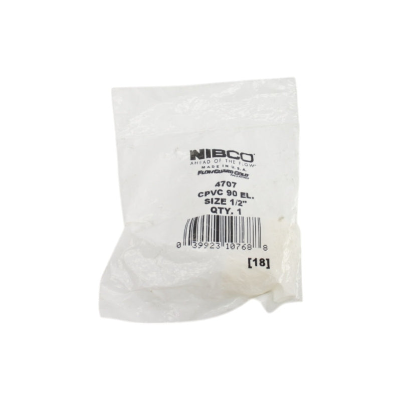 NIBCO 4707 CPVC90EL. 1/2" NSMP