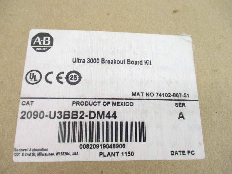 ALLEN BRADLEY 2090-U3BB2-DM44 SER. A NSMP