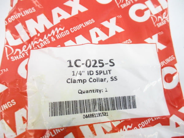 CLIMAX 1C-025-S 1/4" NSMP