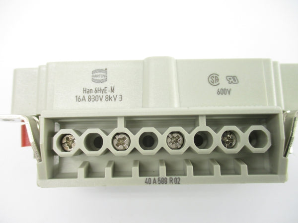 HARTING HAN6HVE-M 600V 16A NSNP