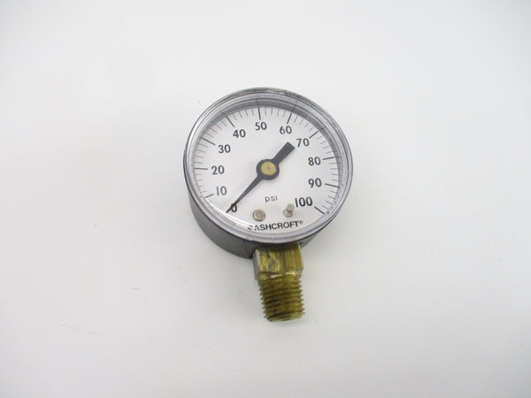 ASHCROFT 20W1005PH02L100# 0/100PSI 2" NSMP