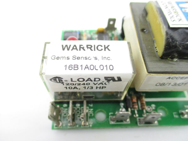 WARRICK 16B1A00010 120/240VAC 10A UNMP