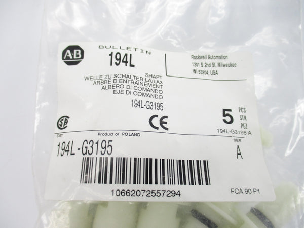ALLEN BRADLEY 194L-G3195 SER. A (PKG OF 5) NSMP