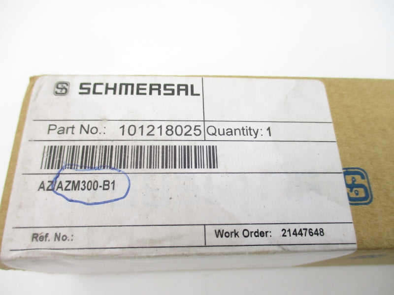 SCHMERSAL 101218025 AZAZM300-B1 NSMP
