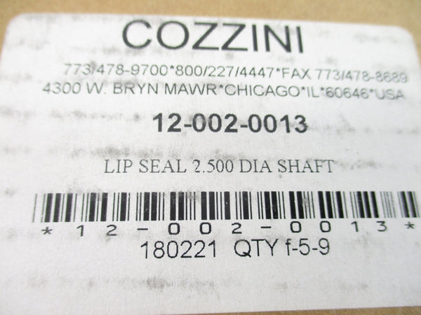 COZZINI 12-002-0013 NSMP