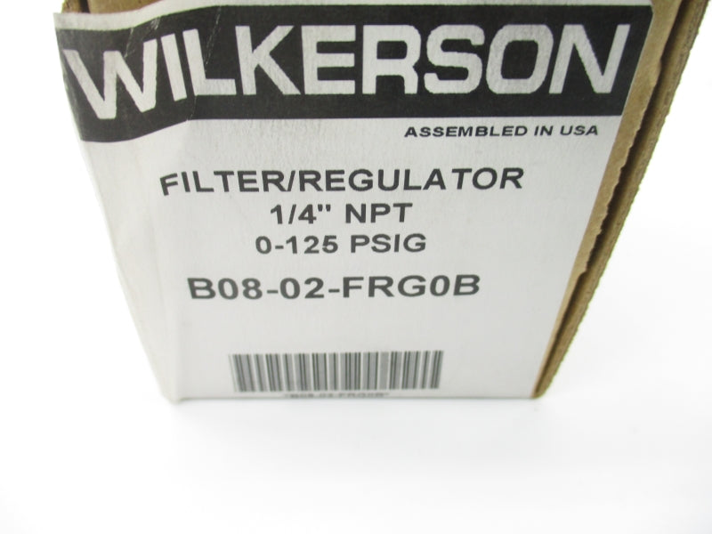 WILKERSON B08-02-FRG0B 0-125PSI 1/4" NSMP