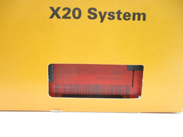 B & R X20CBM32 REV. F0 NSMP