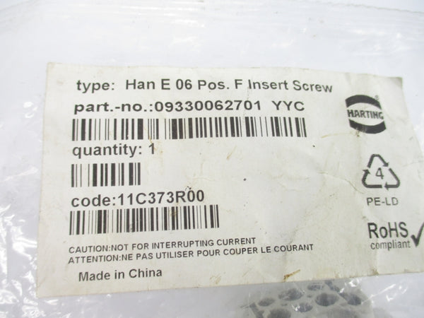 HARTING HANE06 09330062701 NSMP