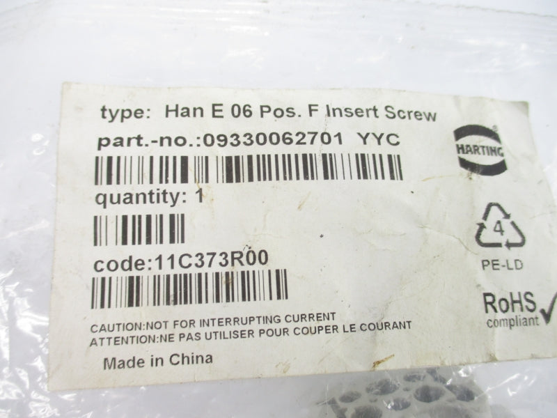 HARTING HANE06 09330062701 NSMP