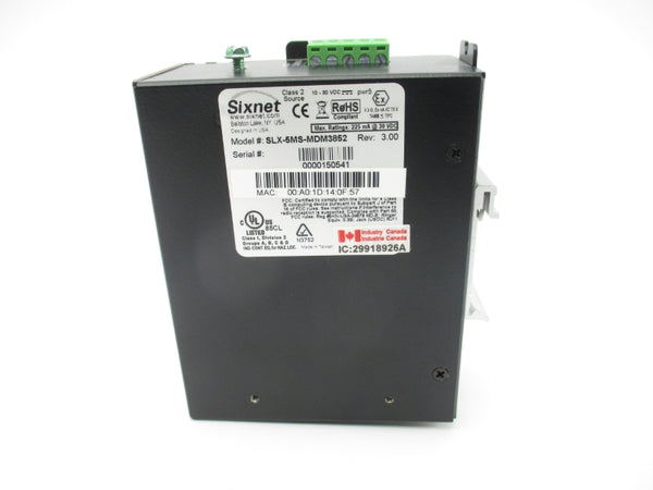 SIXNET SLX-5MS-MDM3852 10-30VDC REV. 3.00  NSMP