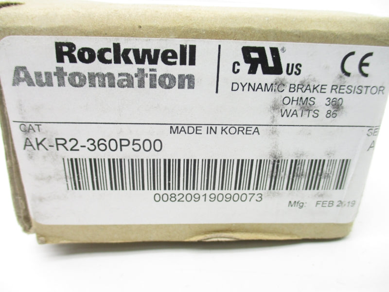 ROCKWELL AUTOMATION AK-R2-360P500 SER. A 0-1000VDC (BR/WH) NSMP