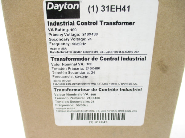 DAYTON 31EH41 240/480V NSMP