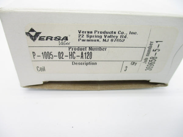 VERSA P-1005-02-HC-A120 120V (PKG OF 3) NSMP