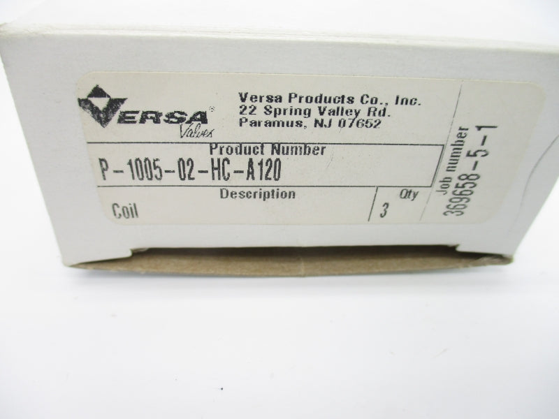 VERSA P-1005-02-HC-A120 120V (PKG OF 3) NSMP