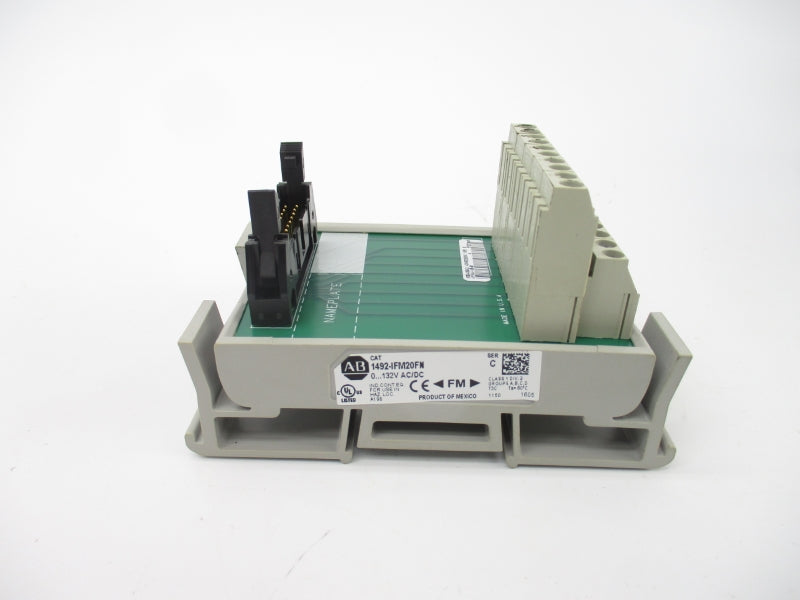 ALLEN BRADLEY 1492-IFM20FN SER. C 0-132VAC/DC (BR/WH) NSMP