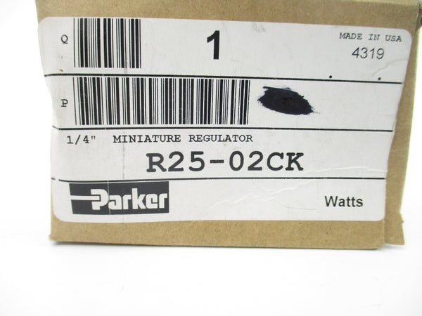PARKER R25-02CK 150PSI 1/4" NSMP