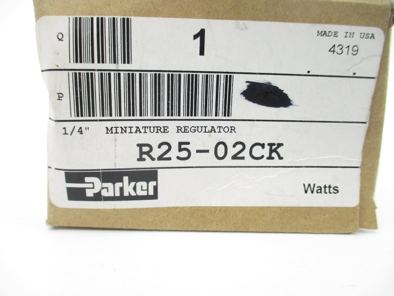 PARKER R25-02CK 150PSI 1/4" NSMP