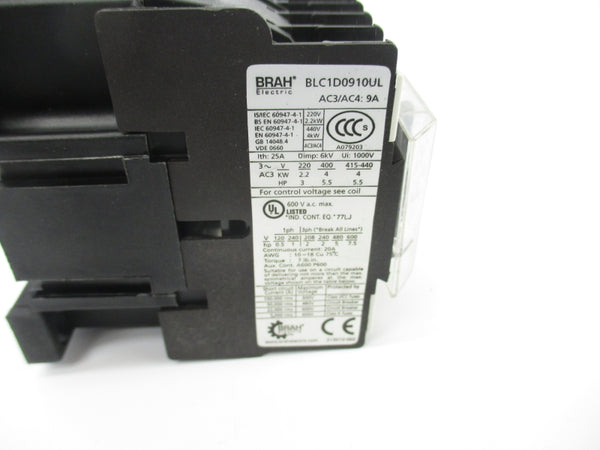 BRAH ELECTRIC BLC1D0910B7 24V 20A NSNP