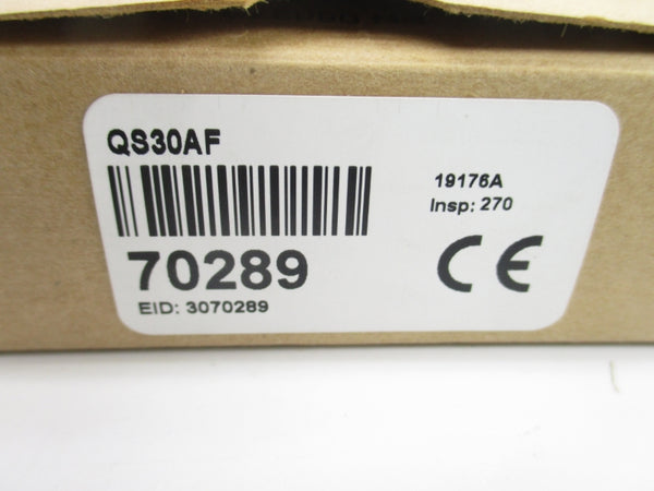 BANNER ENGINEERING QS30AF 70289 10-30VDC NSMP