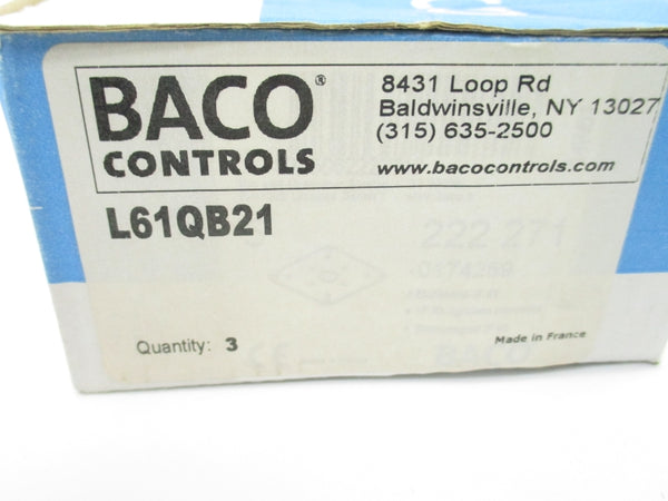 BACO CONTROLS L61QB21 (PKG OF 3) NSMP