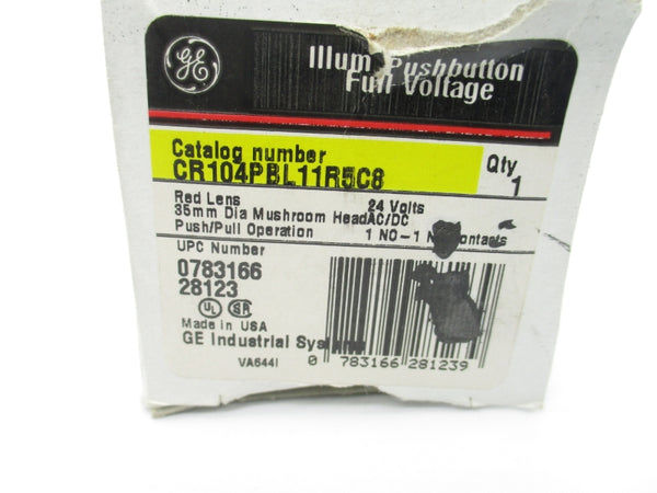 GENERAL ELECTRIC CR104PBL11R5C8 24VAC/DC NSMP