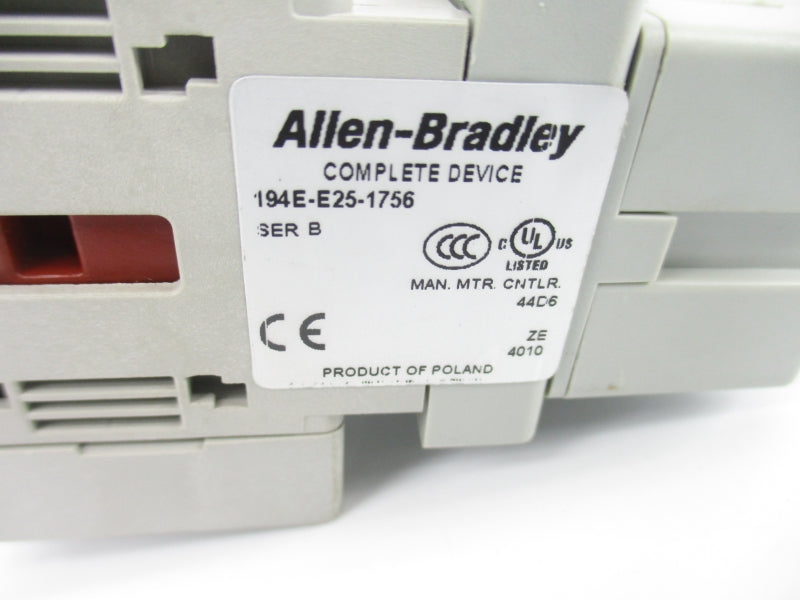 ALLEN BRADLEY 194E-E25-1756 SER. B NSNP