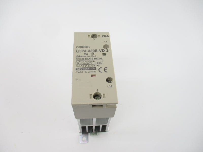 OMRON G3PA-420B-VD-2 200-480VAC 20A NSMP