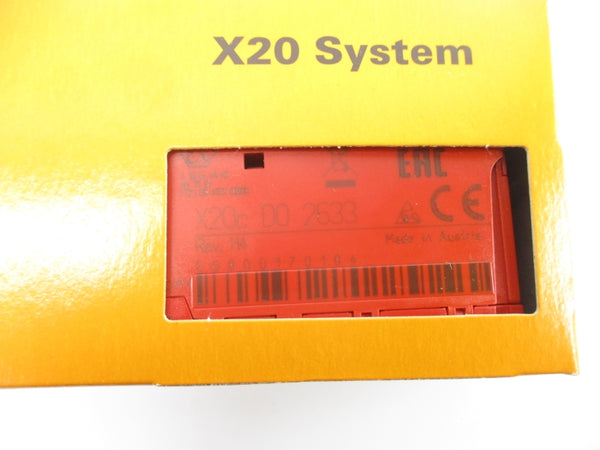 B & R X20CDO2633 REV. H4 NSMP