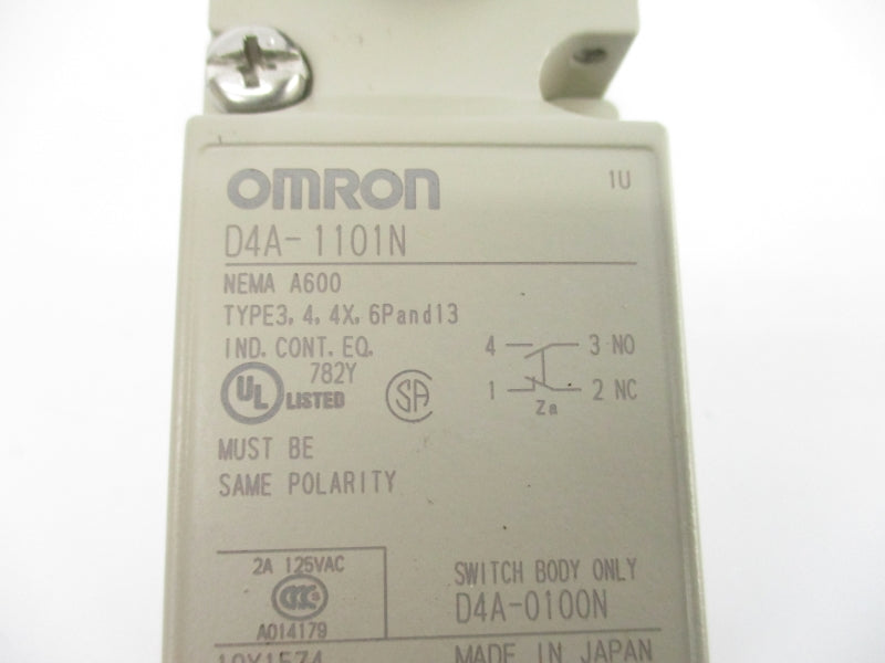 OMRON D4A-1101N 125VAC 2A NSNP