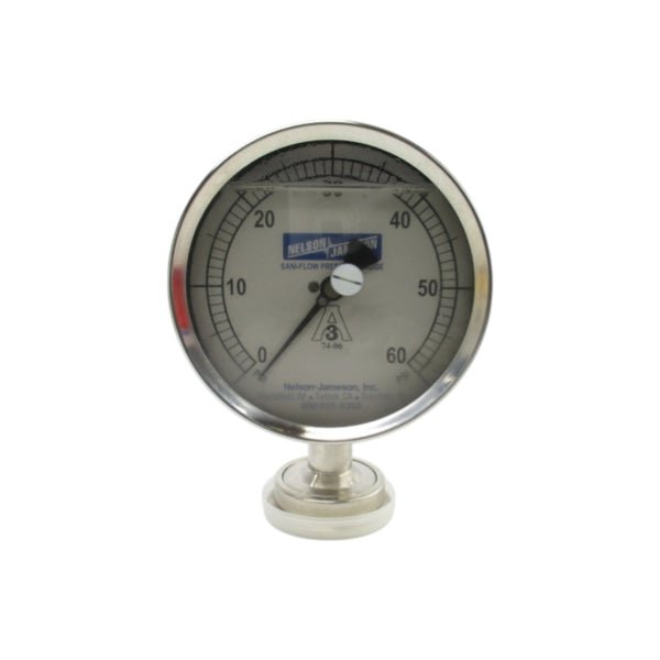 NELSON-JAMESON 5S-C-2U-GF-BT-SS 0-60PSI NSNP