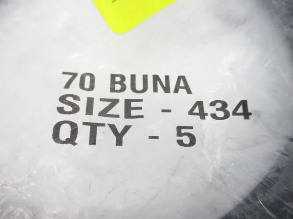 O-RING 70BUNA SIZE-434 (PKG OF 5) NSMP