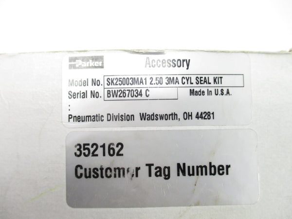 PARKER SK25003MA1 2.50" NSMP