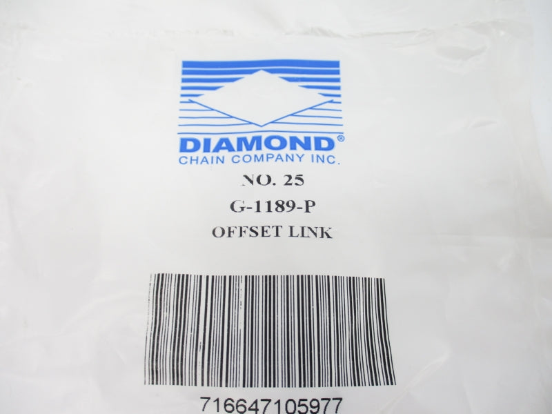 DIAMOND CHAIN COMPANY G-1189-P NSMP