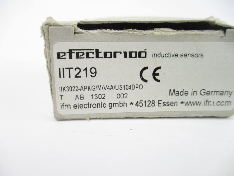 IFM EFECTOR IIT219 IIK3022-APKG/M/V4A/US104DPO NSMP