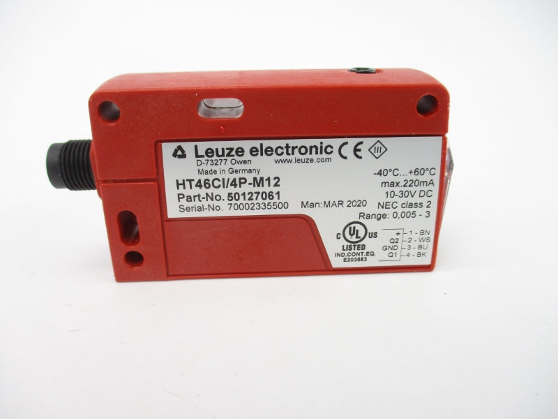 LEUZE ELECTRONIC HT46CI/4P-M12 50127061 10-30VDC NSMP