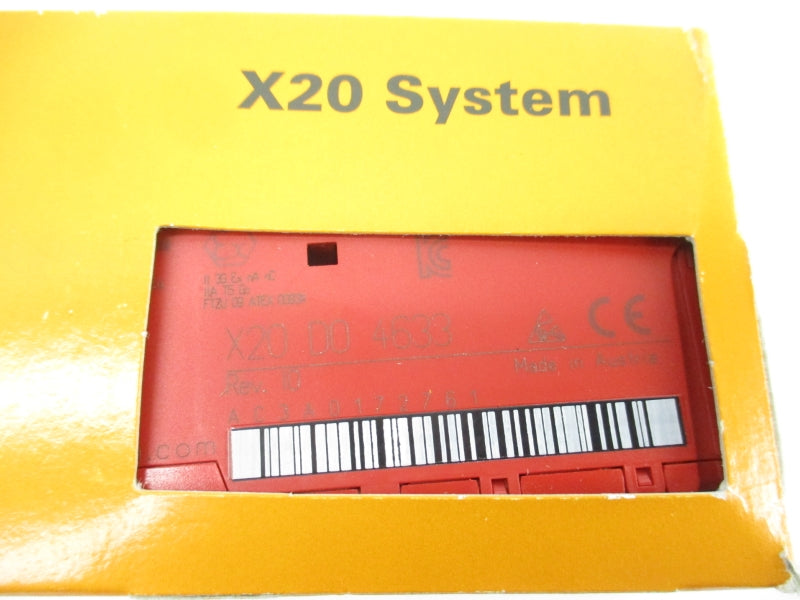 B & R X20DO4633 REV. I0 NSMP