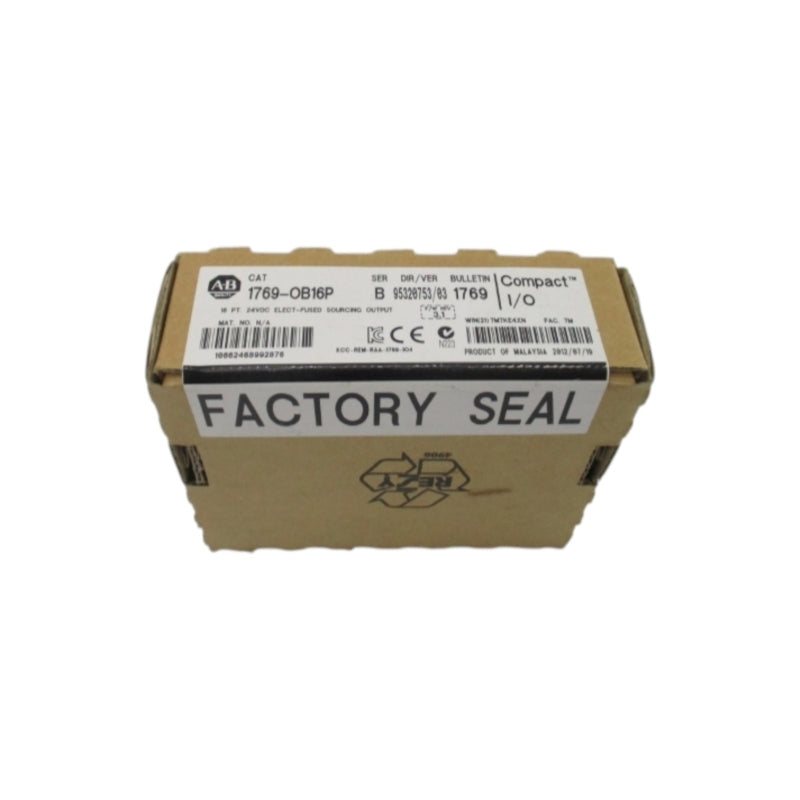 ALLEN BRADLEY 1769-OB16P SER. B F/W 3.1 24VDC DATE: 2012 NSMP