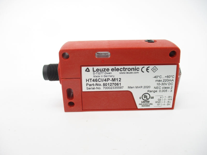 LEUZE ELECTRONIC HT46CI/4P-M12 50127061 10-30VDC NSMP
