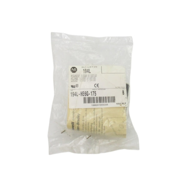 ALLEN BRADLEY 194-HE6G-175 SER. B NSMP