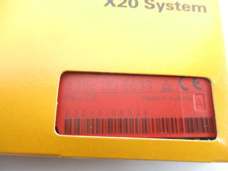B&R X20DO6639 REV.  C0 NSMP