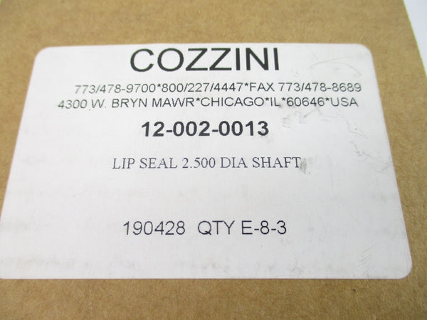 COZZINI 12-002-0013 NSMP