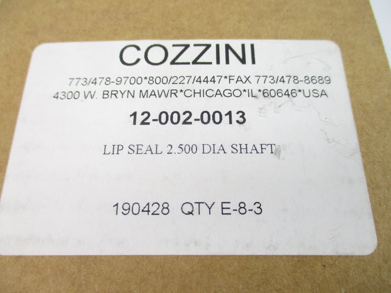 COZZINI 12-002-0013 NSMP