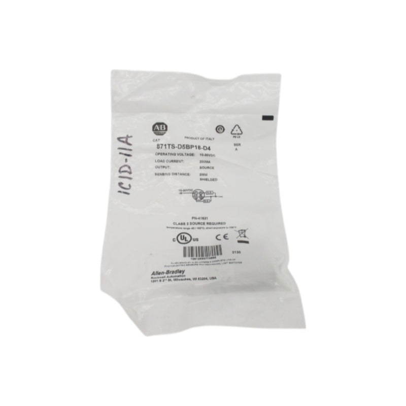 ALLEN BRADLEY 871TS-D5BP18-D4 SER. A 10-30VDC NSMP