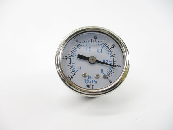 GAUGE MI15V1BSSPL SB0205M1G1 0-30PSI NSMP