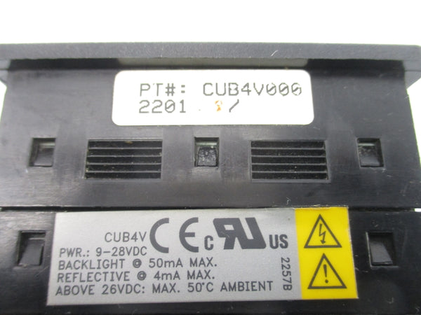 RED LION CONTROLS CUB4V000 9-28VDC UNMP