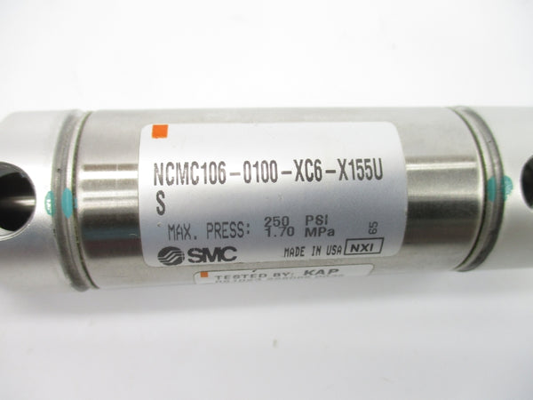 SMC NCMC106-0100-XC6-X155US 250PSI NSNP