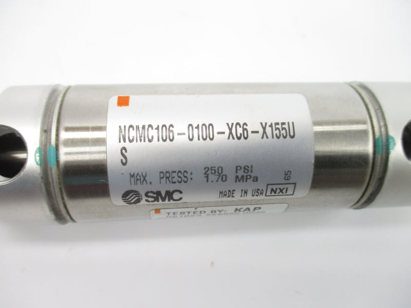 SMC NCMC106-0100-XC6-X155US 250PSI NSNP