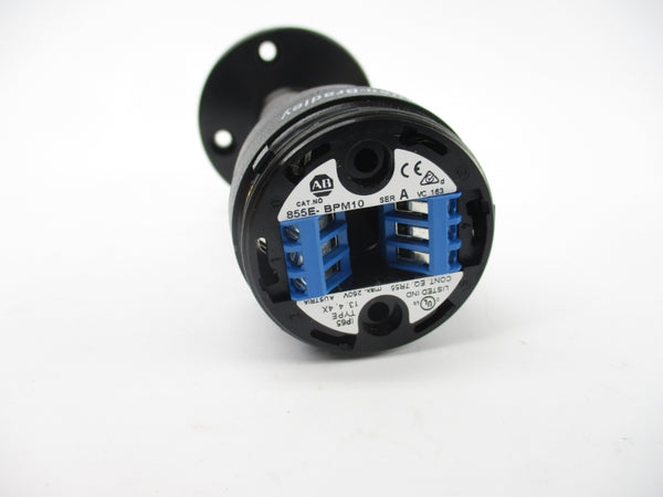 ALLEN BRADLEY 855E-EPM10 SER. A 250V (BR/WH) NSMP