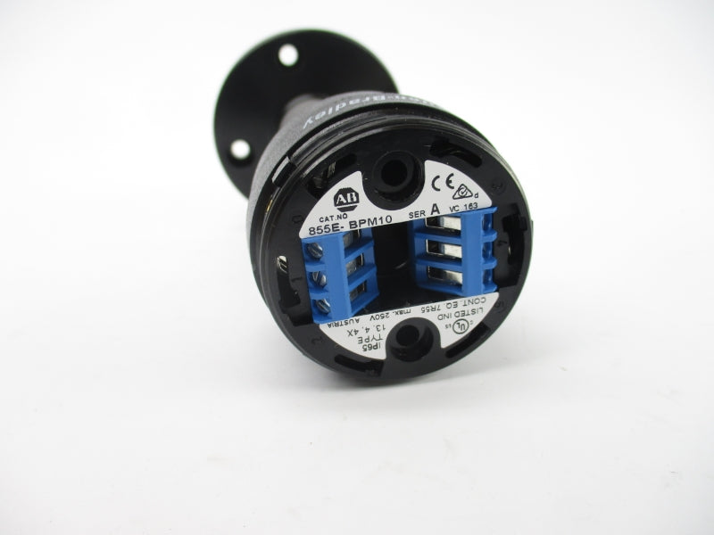 ALLEN BRADLEY 855E-EPM10 SER. A 250V (BR/WH) NSMP