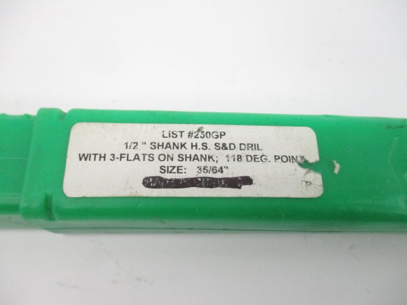 DRILL BIT 250GP 35/64" NSMP